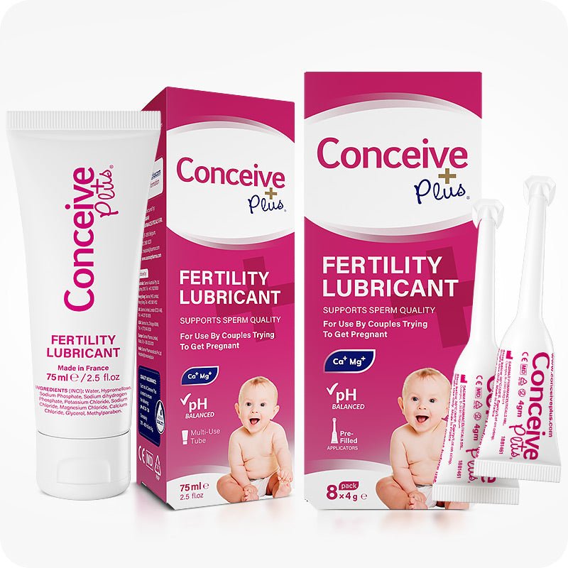 Fertility Lubricant Duo Bundle (75ml and 8 Applicators) (AR) - Conceive Plus® Asia